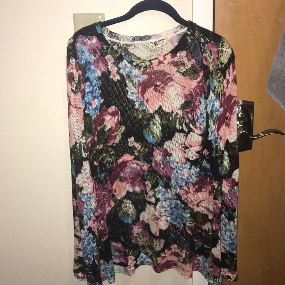 Show Me Your Mumu Sweater floral print sweater!!